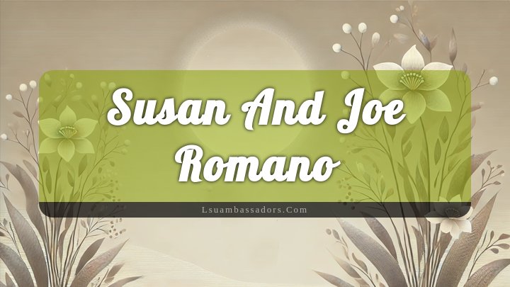 Obituary Reference Image of Susan And Joe Romano