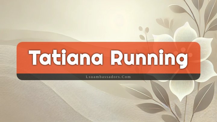 Obituary Reference Image of Tatiana Running