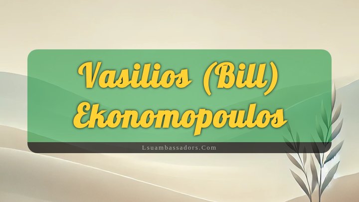 Obituary Reference Image of Vasilios (bill) Ekonomopoulos